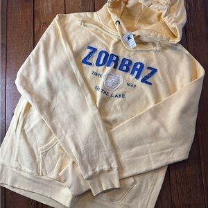Yellow Zorbaz Hoodie — NWT